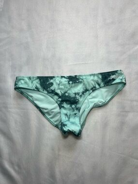 PINK Victoria's Secret Sport Low arise Cheeky Women's Mint Tie-Dye Bikini Bottom